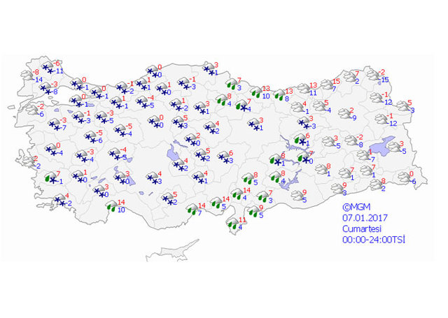 Son 6 yılın en yoğun kar yağışı geliyor! - 36