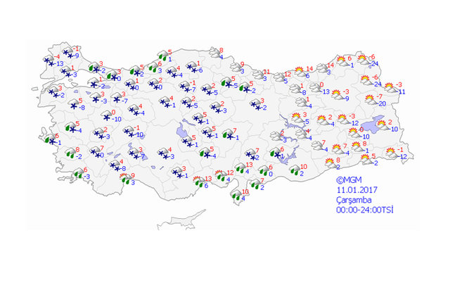 Meteoroloji uyardı: Kar yağışı daha da artacak! - 19