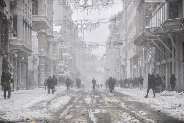 İstanbul'dan kar manzaraları - 39