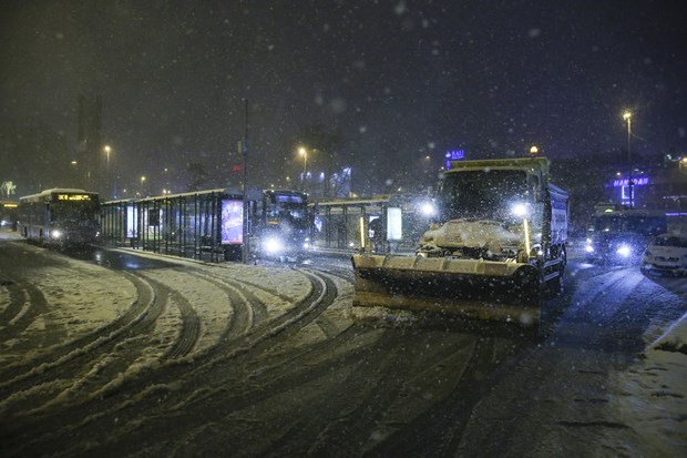 İstanbul'dan kar manzaraları - 28