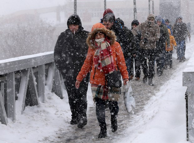 İstanbul'dan kar manzaraları - 56
