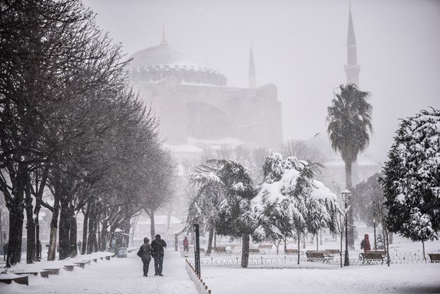 İstanbul'dan kar manzaraları - 22