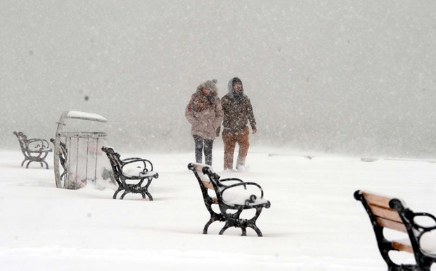 İstanbul'dan kar manzaraları - 45