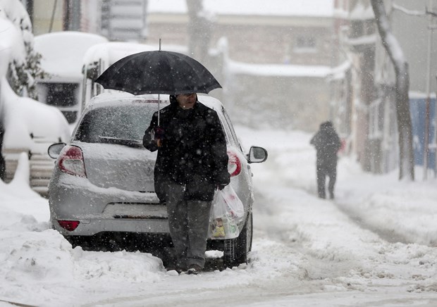 İstanbul'dan kar manzaraları - 34