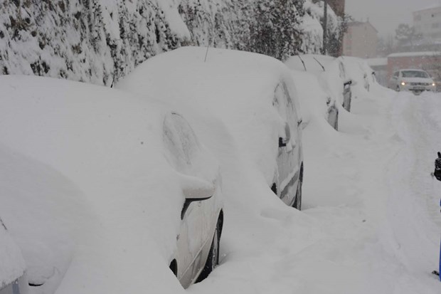 İstanbul'dan kar manzaraları - 43