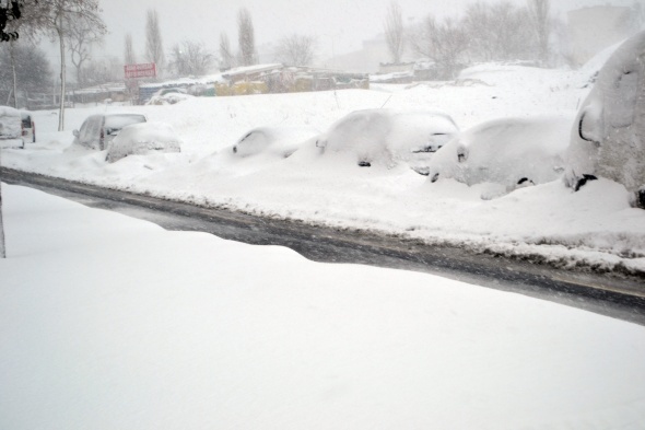 İstanbul'dan kar manzaraları - 14