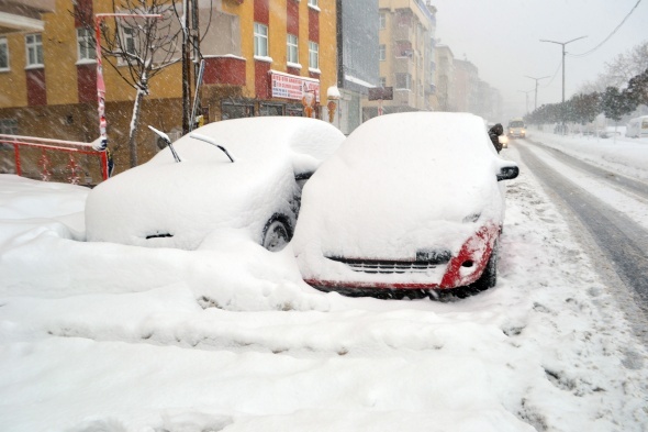 İstanbul'dan kar manzaraları - 15