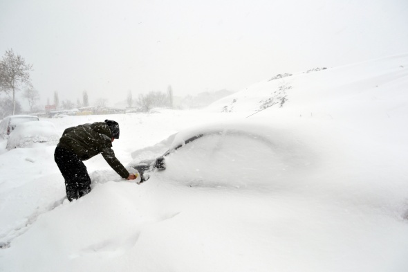 İstanbul'dan kar manzaraları - 17