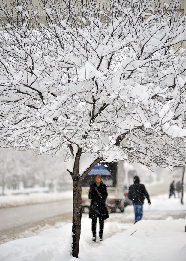 İstanbul'dan kar manzaraları - 64