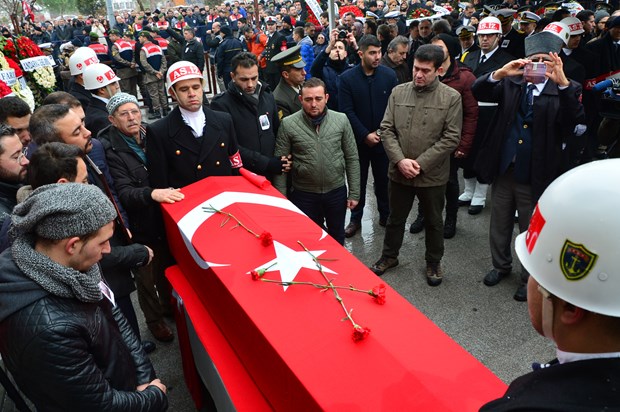 Fırat Kalkanı şehidine veda - 12