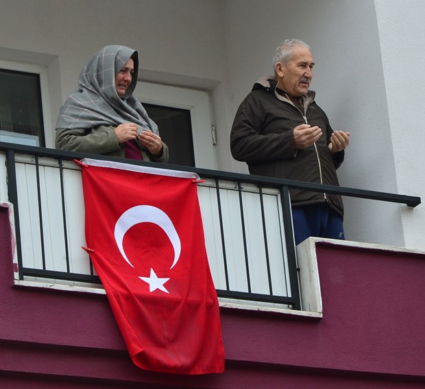 Fırat Kalkanı şehidine veda - 14