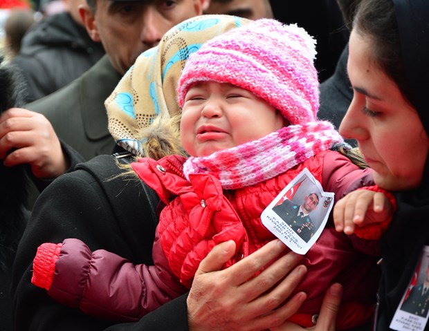 Fırat Kalkanı şehidine veda - 4