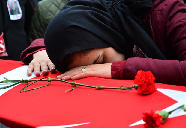 Fırat Kalkanı şehidine veda - 3