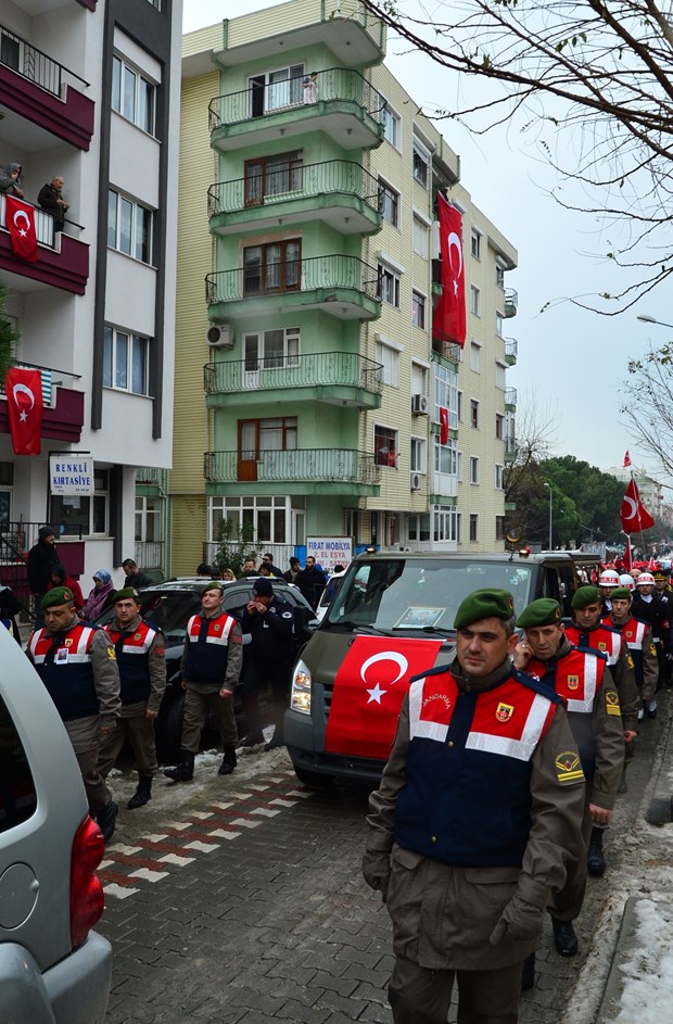 Fırat Kalkanı şehidine veda - 13