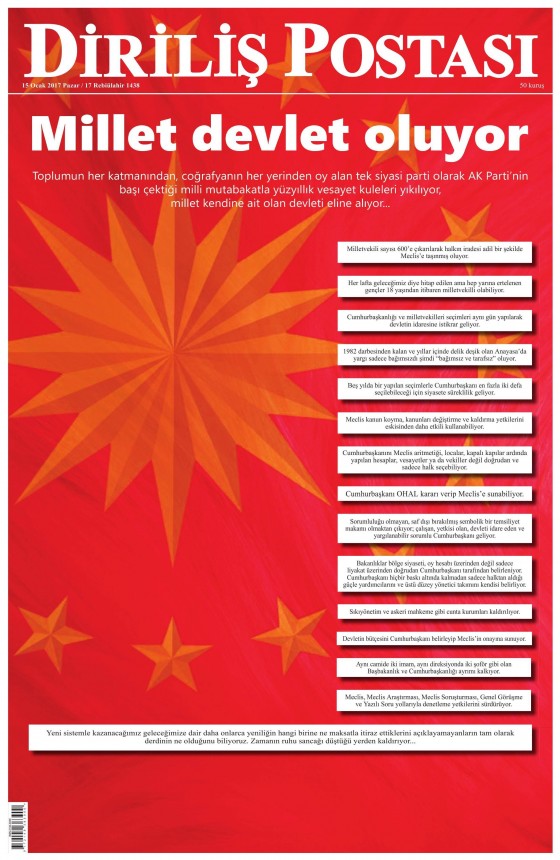 15 Ocak 2017 gazete manşetleri - 22
