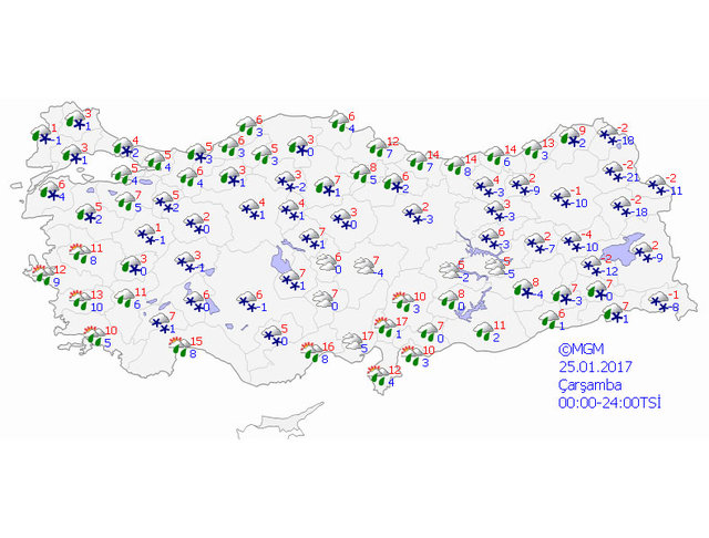 Meteoroloji uyardı: Kar geri geliyor! - 13