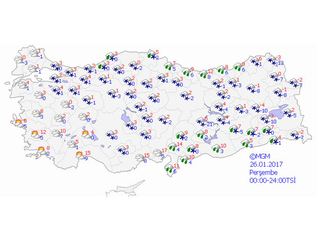 Meteoroloji uyardı: Kar geri geliyor! - 14