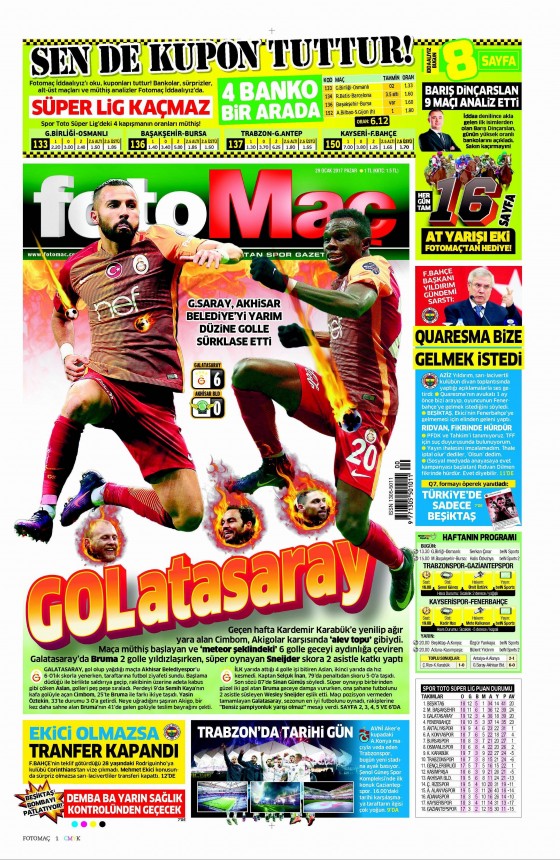 29 Ocak 2017 gazete manşetleri - 10