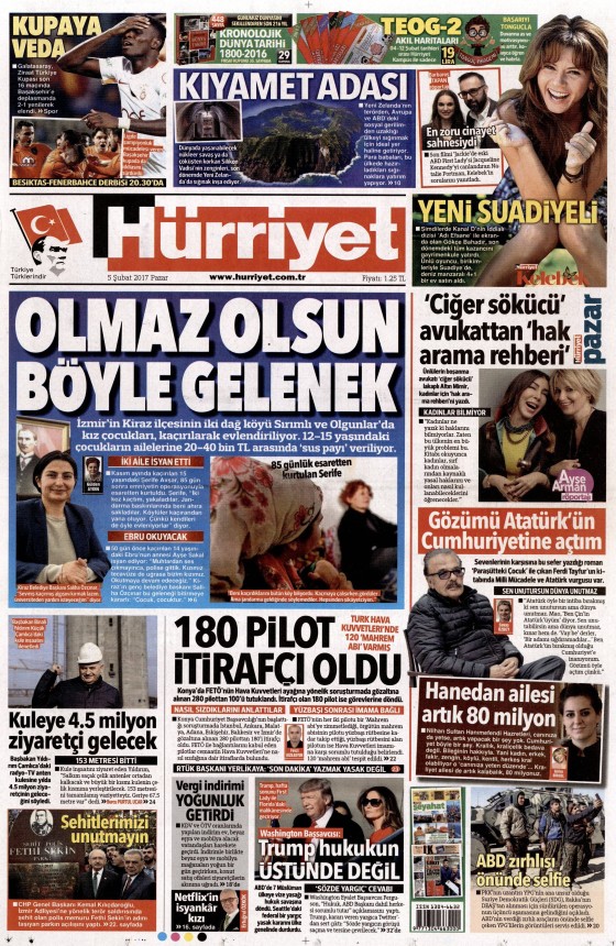 Gazete Manşetleri (05.02.2017) - 2