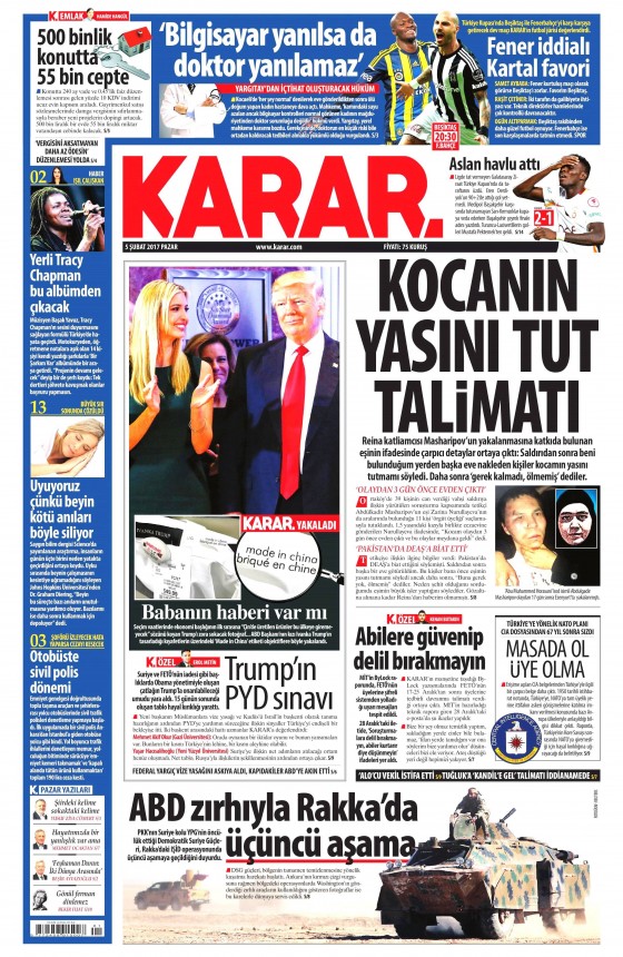 Gazete Manşetleri (05.02.2017) - 8