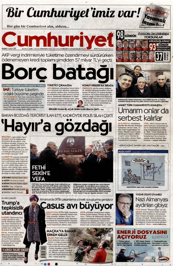 Gazete Manşetleri (05.02.2017) - 11