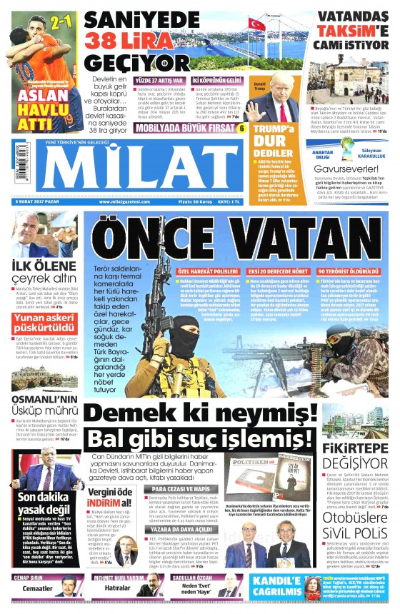 Gazete Manşetleri (05.02.2017) - 18