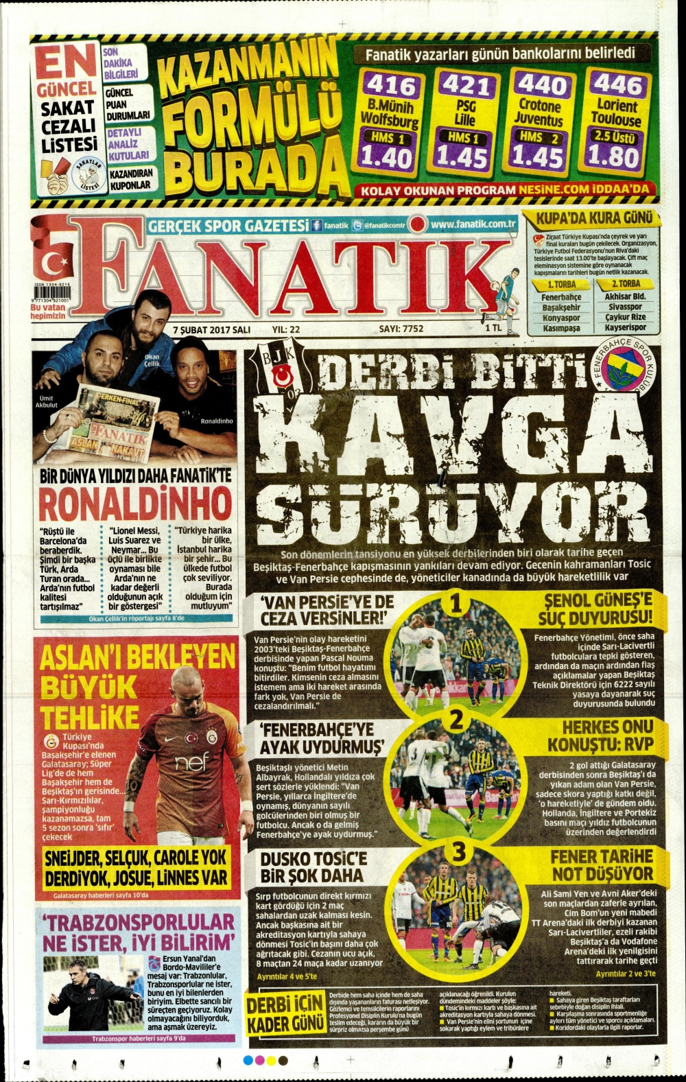 7 Şubat 2017 gazete manşetleri - 15