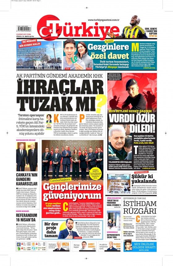 10 Şubat 2017 gazete manşetleri - 14