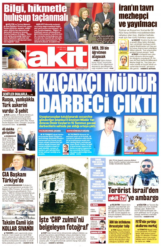 10 Şubat 2017 gazete manşetleri - 18