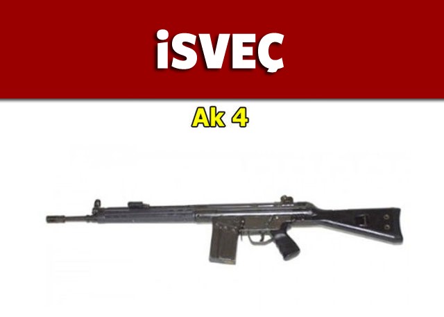 Dünyanın en güçlü ordularının kullandığı tüfekler - 86