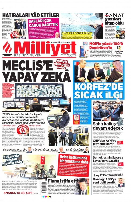 15.02.2017 Gazete manşetleri - 6