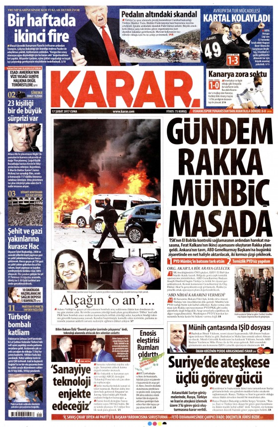Gazete Manşetleri (17.02.2017) - 8