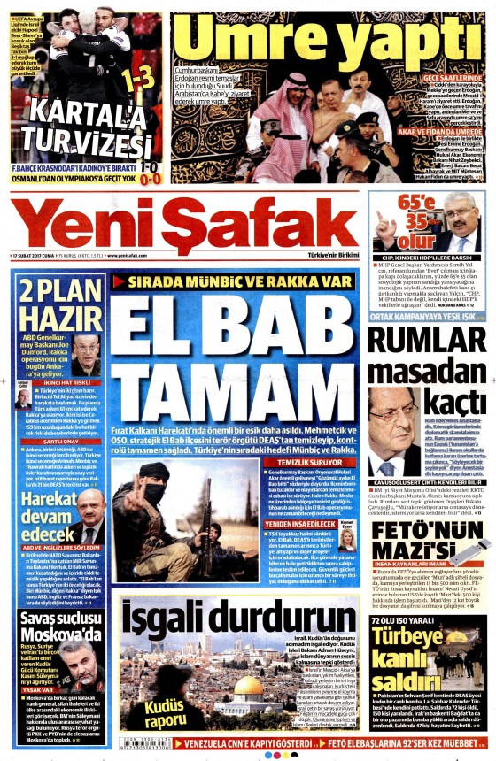 Gazete Manşetleri (17.02.2017) - 9