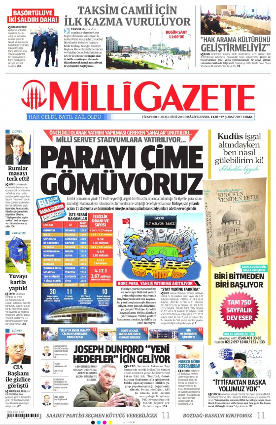 Gazete Manşetleri (17.02.2017) - 14