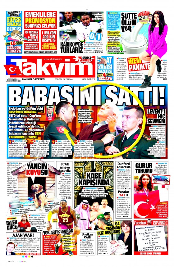 Gazete Manşetleri (17.02.2017) - 15