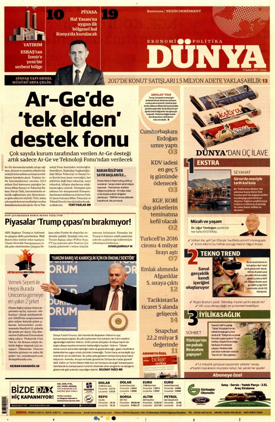 Gazete Manşetleri (17.02.2017) - 16