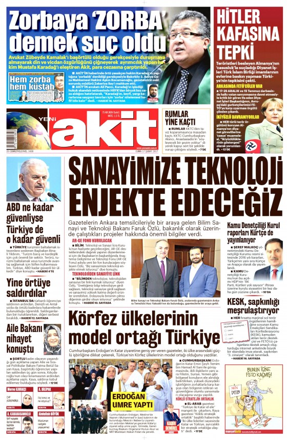 Gazete Manşetleri (17.02.2017) - 13