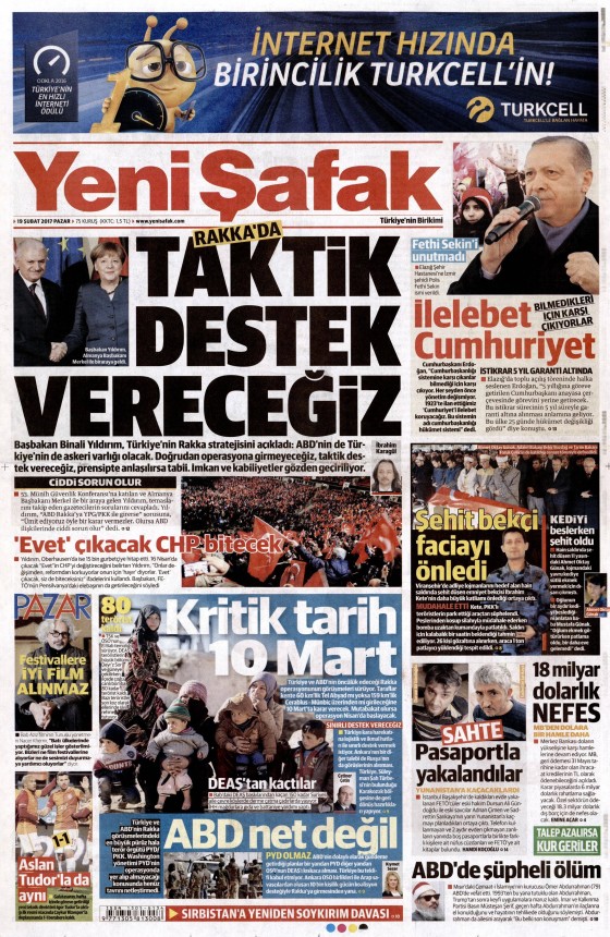 Gazete Manşetleri (19.02.2017) - 5