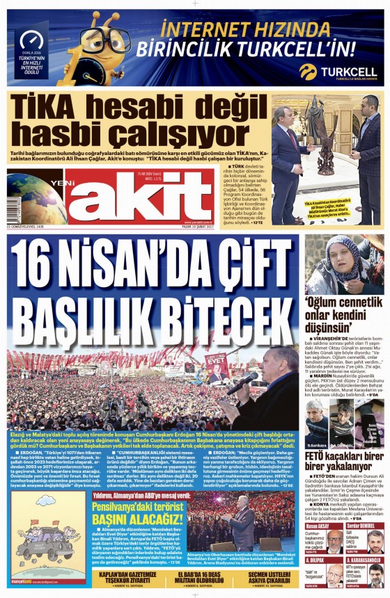 Gazete Manşetleri (19.02.2017) - 14