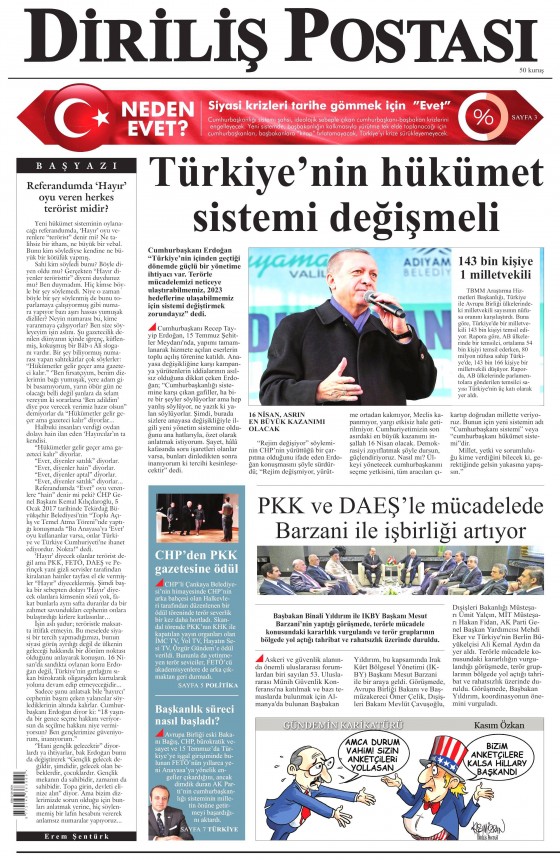 20 Şubat 2017 gazete manşetleri - 21