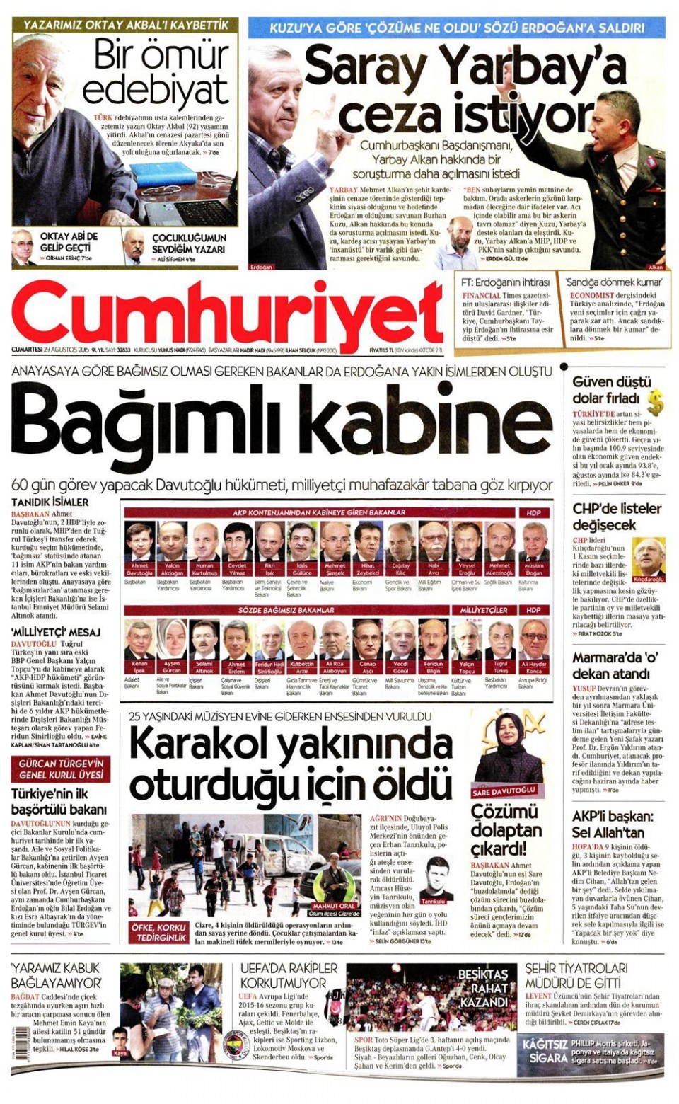 Gazeteler bugün ne yazdı? - 26