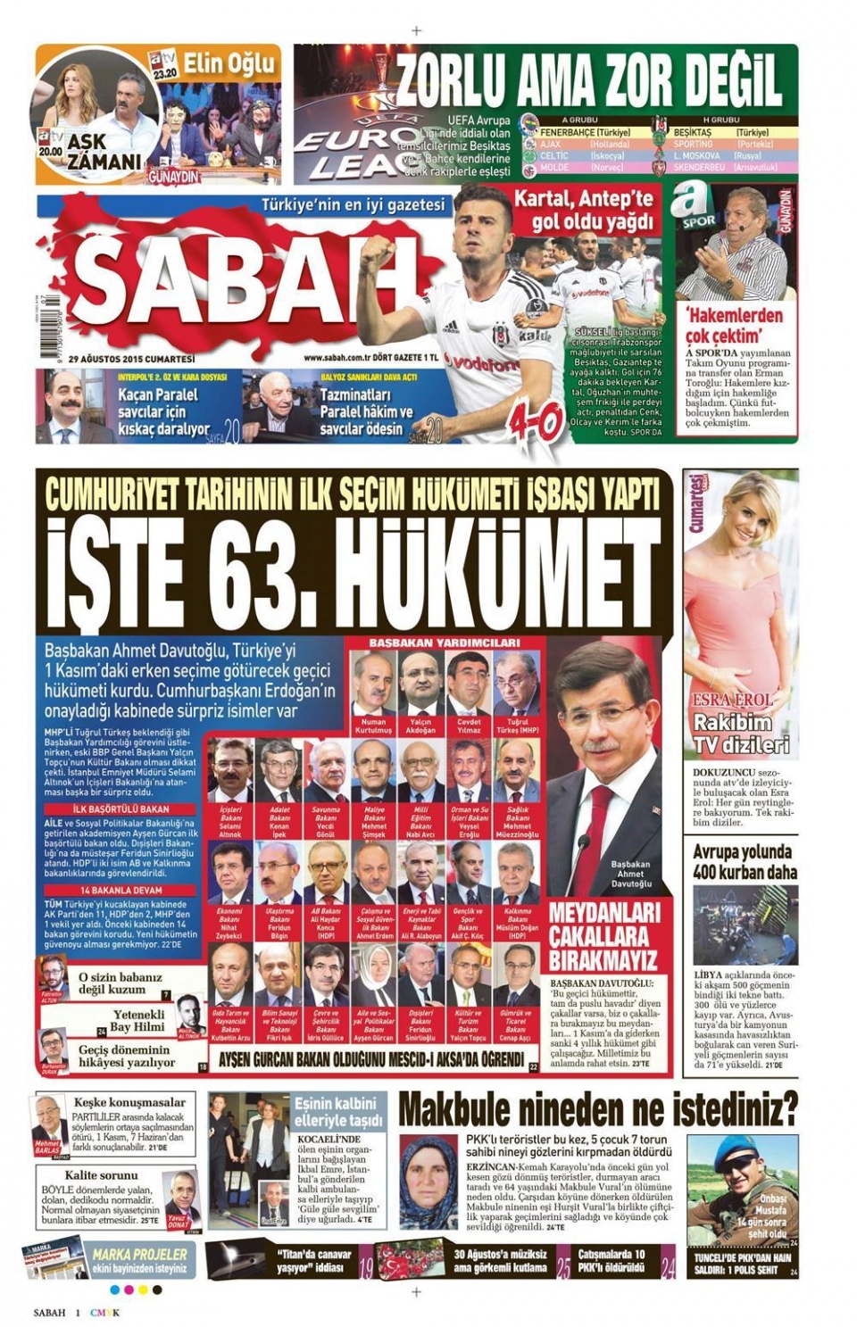 Gazeteler bugün ne yazdı? - 6