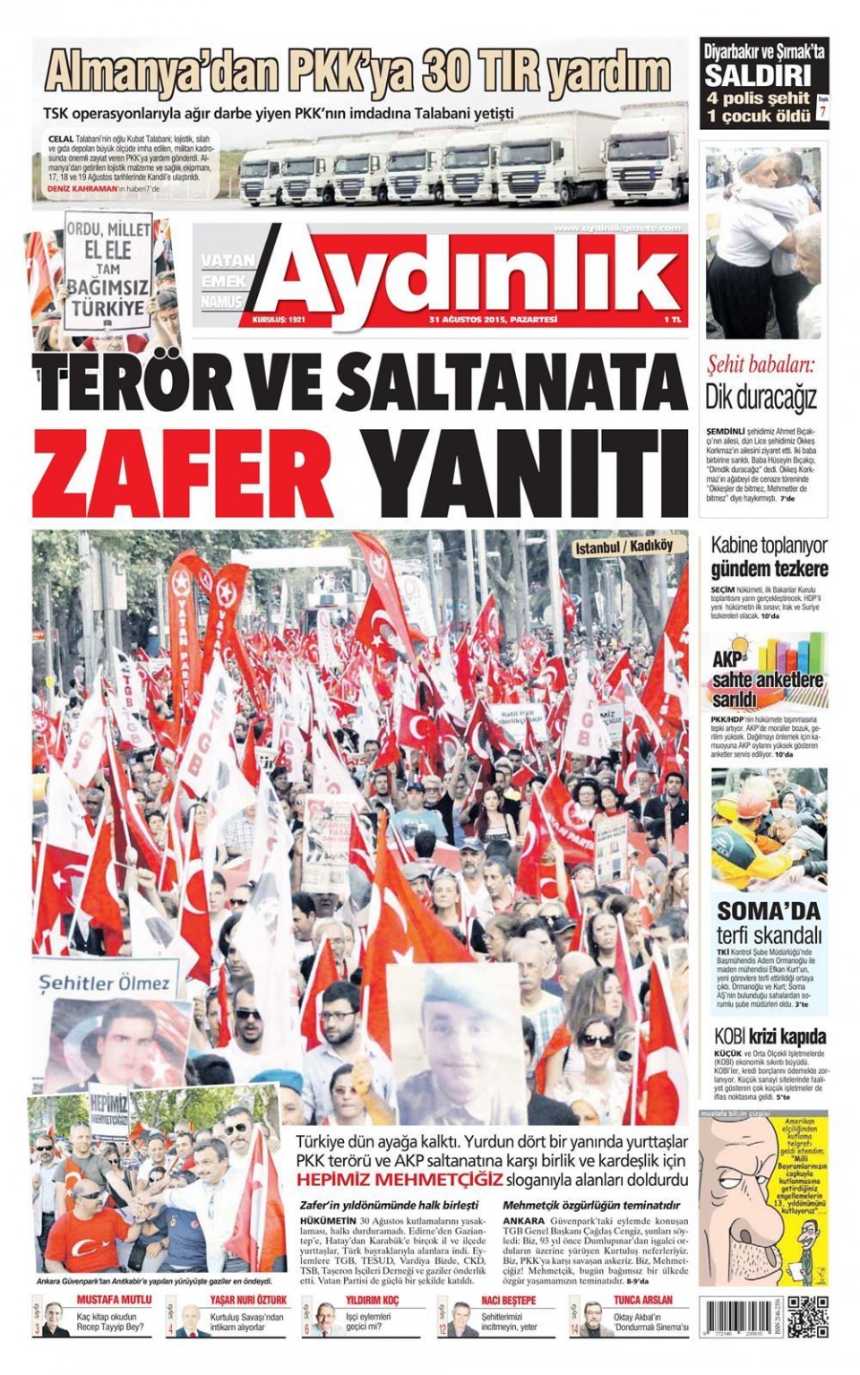 Gazeteler bugün ne yazdı? - 16