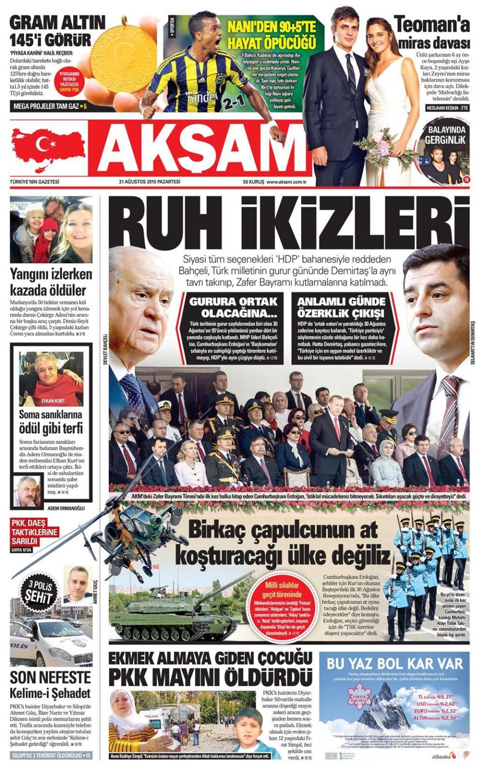 Gazeteler bugün ne yazdı? - 19