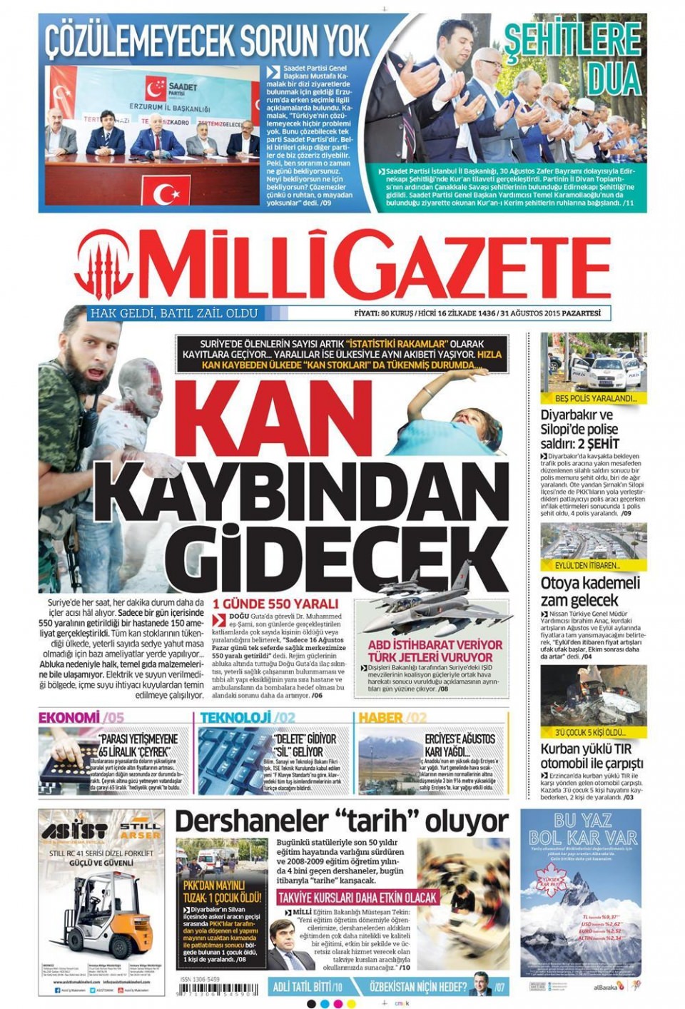 Gazeteler bugün ne yazdı? - 5