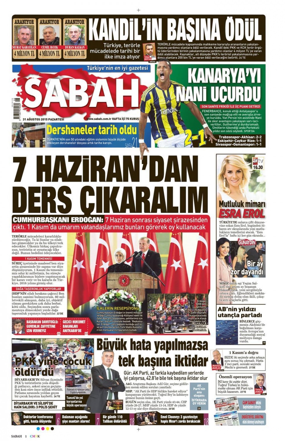 Gazeteler bugün ne yazdı? - 23