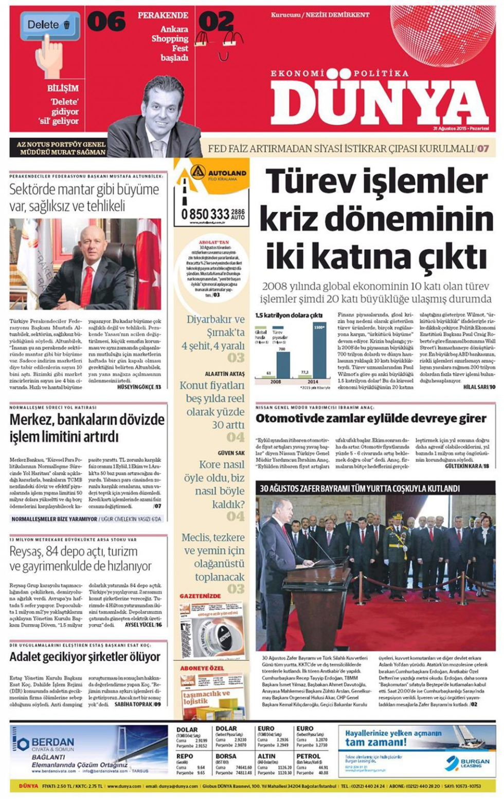 Gazeteler bugün ne yazdı? - 15