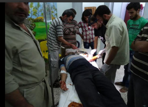 Esed güçleri yine sivilleri vurdu - 762