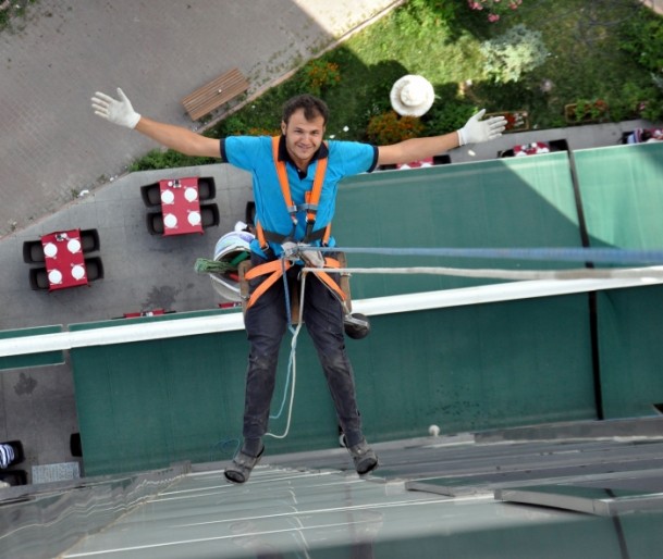 Modern binaların 'dağcıları' - 8