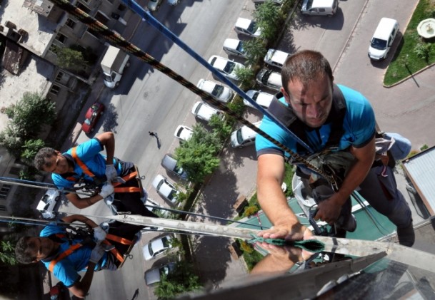 Modern binaların 'dağcıları' - 9